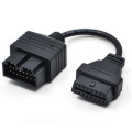 KIA 20 Pin an 16 Pin OBD2 Obdii OBD 2 II weibliche Adapter Auto KIA Kabel 20pin Anschlusskabel